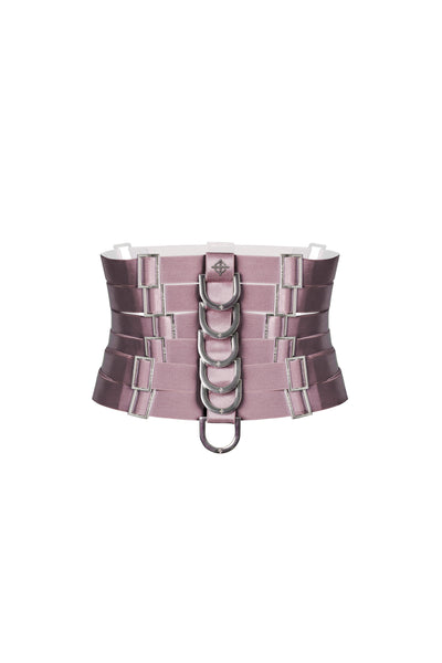 D Ring Corset - Dusted Pink