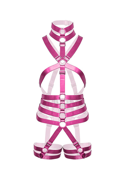 Saichotic Full Body Harness - Candy Pink
