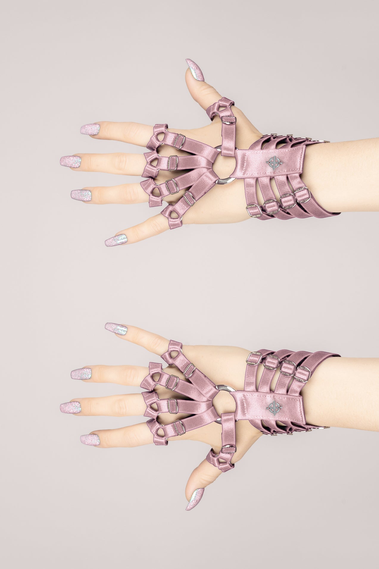 Skeleton Hand Harness - (Pink)
