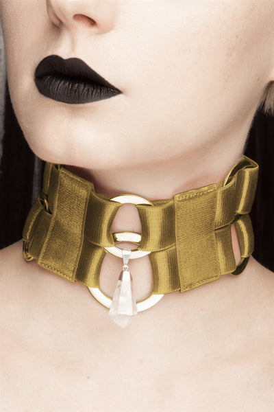 Vampire Choker - Antique Gold