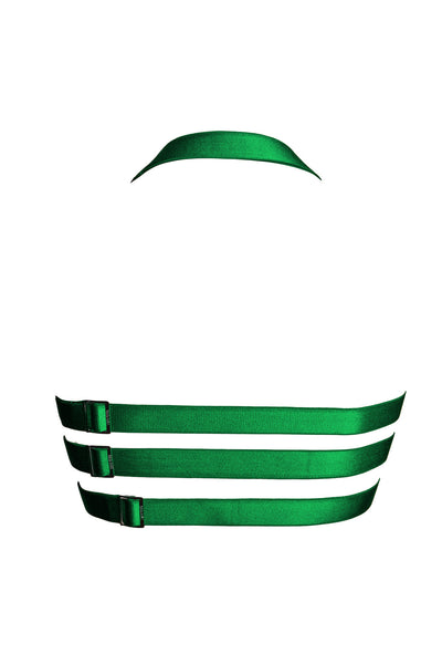 Boudoir Bra Harness - (Green)
