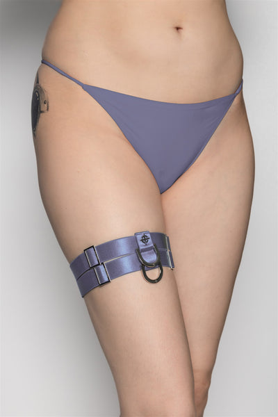 Damsel Thigh Garter - Luxury Lavender