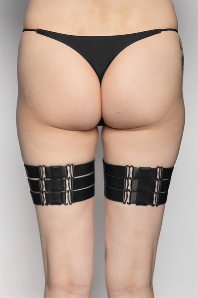 Dame Thigh Garter - Classic Black