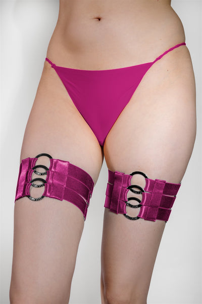 Magick Thigh Garter - Candy Pink