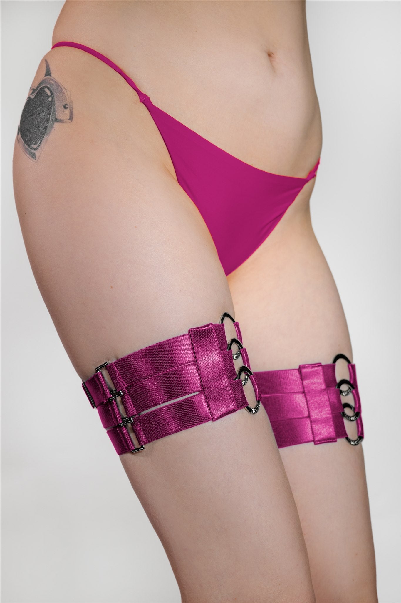 Magick Thigh Garter - Candy Pink