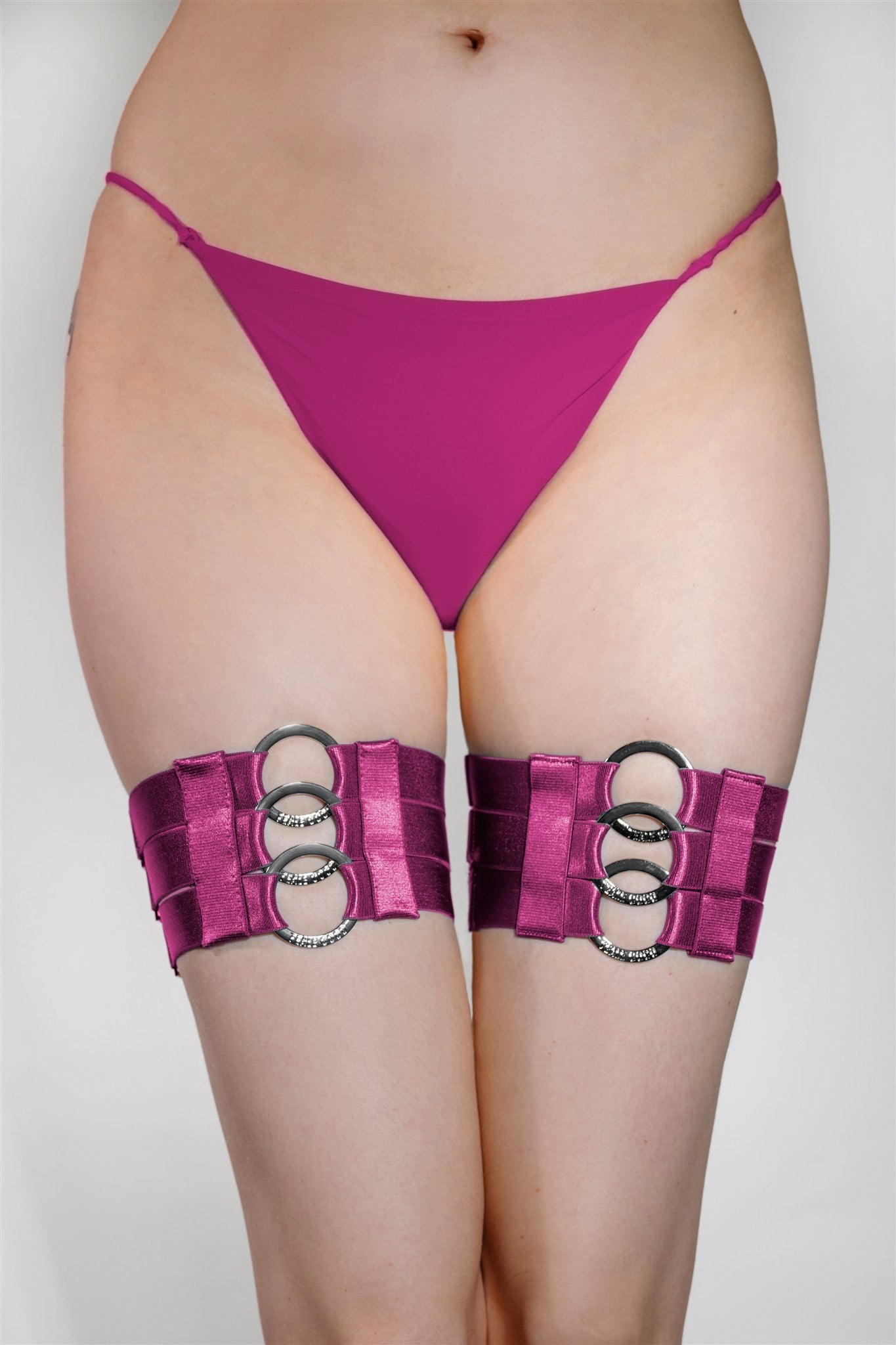 Magick Thigh Garter - Candy Pink