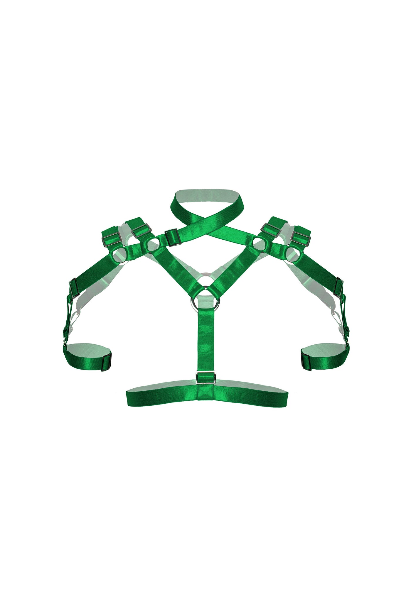 High Priestess Crop Harness (Green)