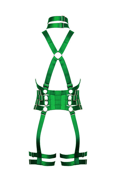 Saichotic Full Body Harness - (Green)