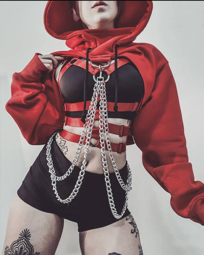 Devils Spine Harness (Bloodbath Red)