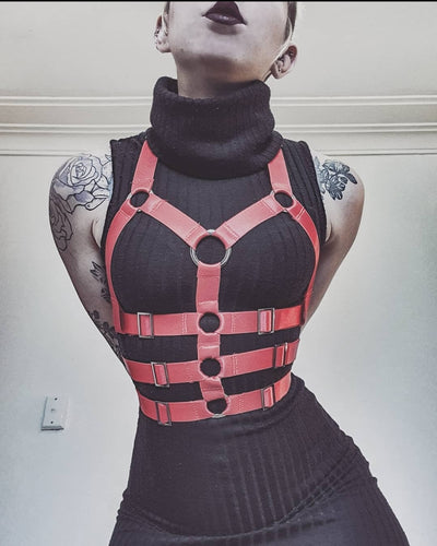 Devils Spine Harness (Bloodbath Red)