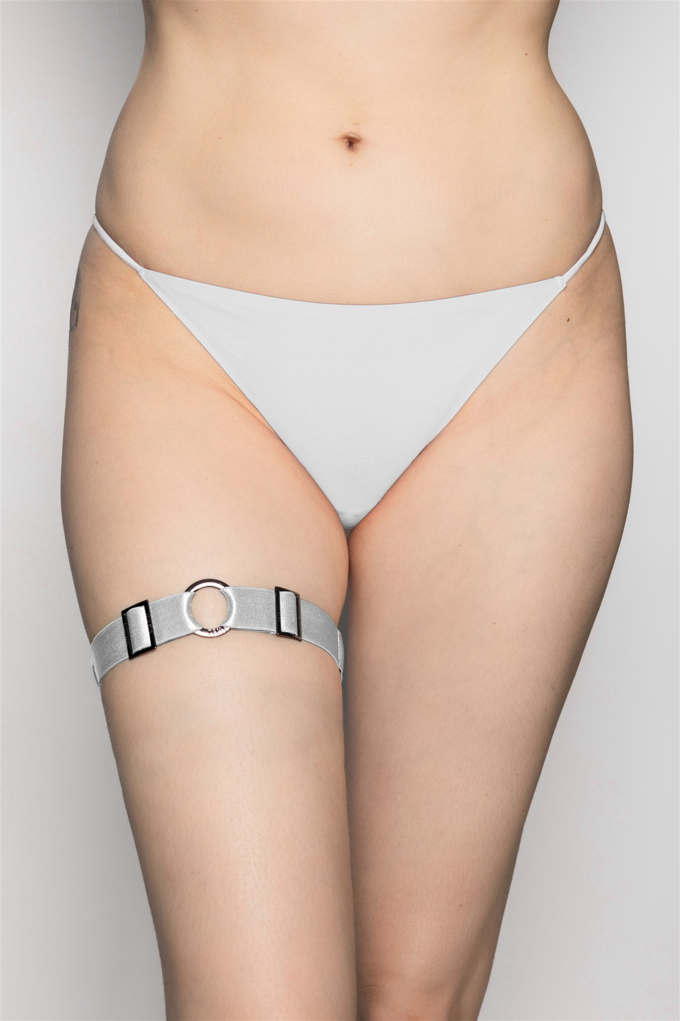 Olala Thigh Garter - White