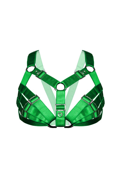 Wishbone Bra Harness - (Green)