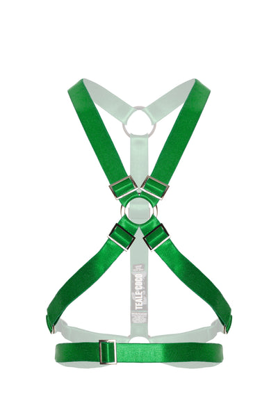 X Crop Harness (Green)
