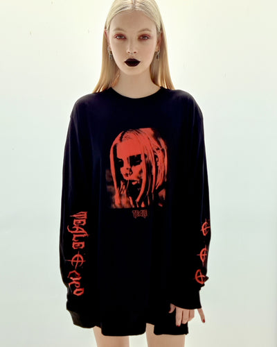 *LIMITED EDITION* RED TEALE - Organic Cotton Long Sleeve T Shirt