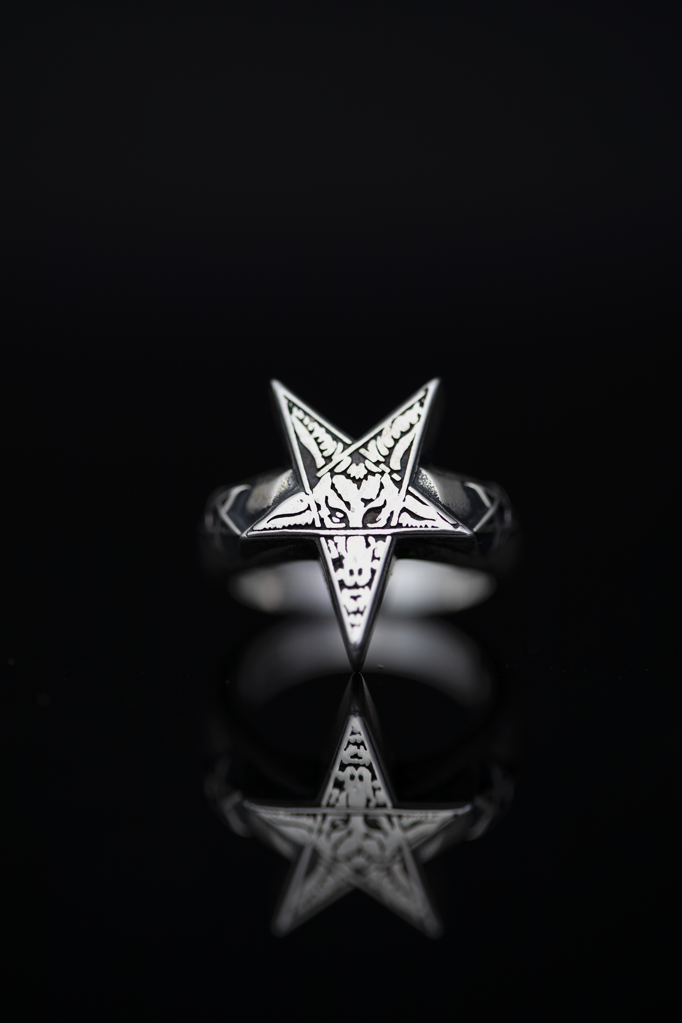 Baphomet Ring - 925 sterling Silver