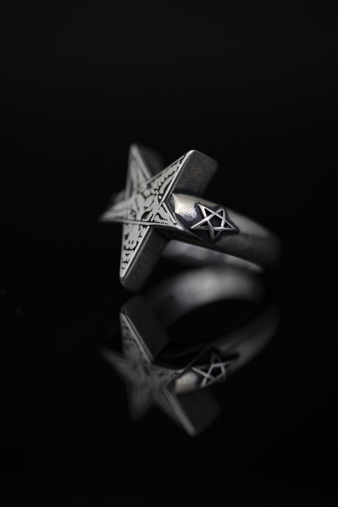 Baphomet Ring - 925 sterling Silver