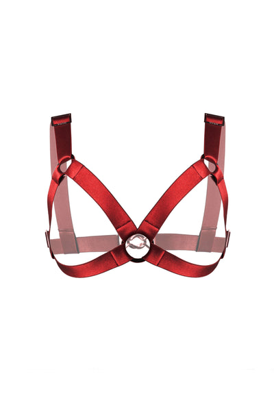 Bralette Harness (Bloodbath Red)
