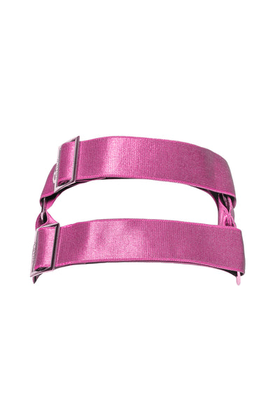 Viper Choker - With Crystal Options - Candy Pink