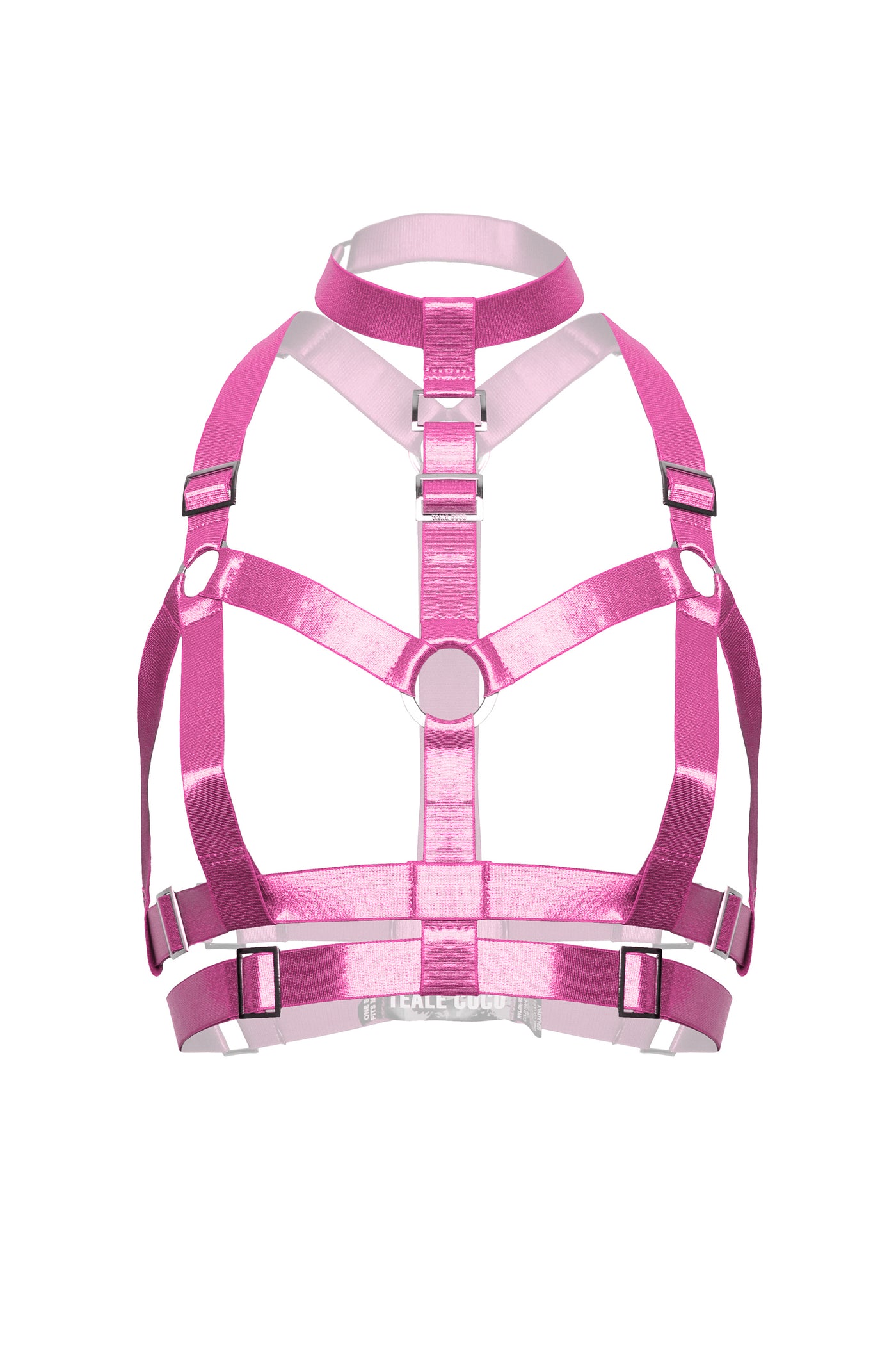 Collar Harness - Candy Pink