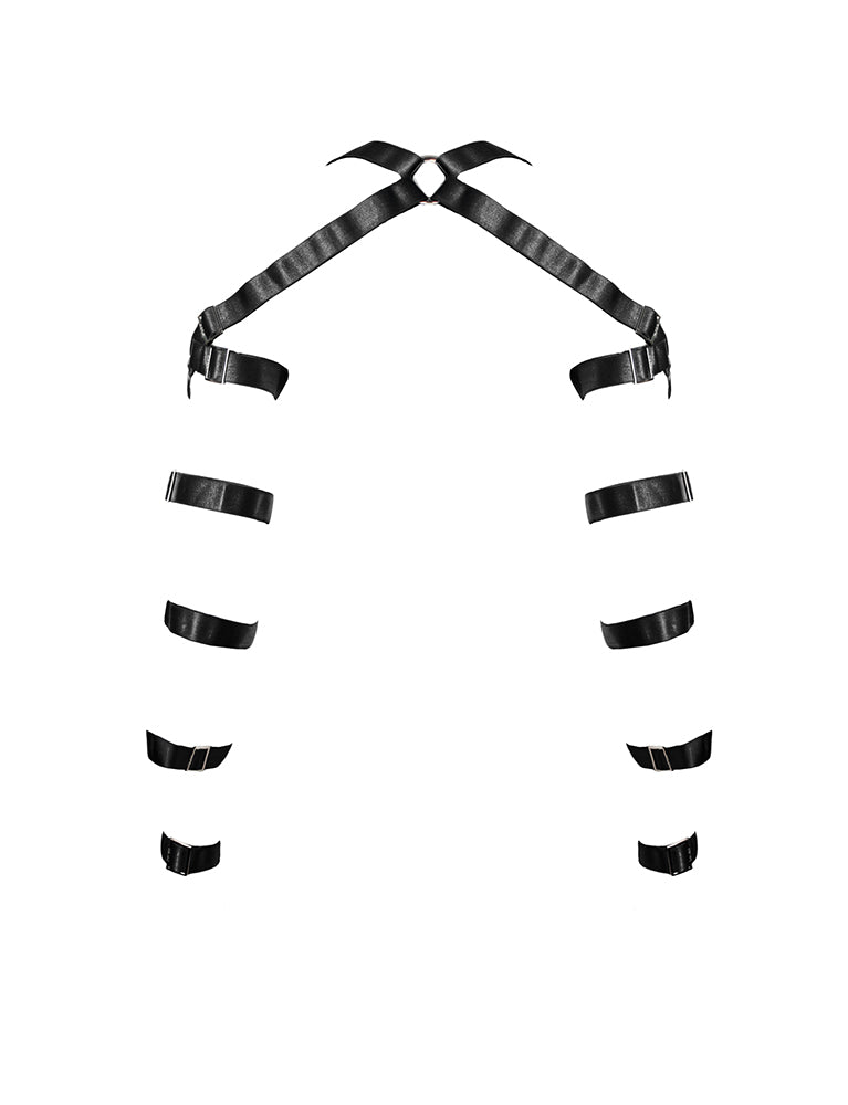 Crucifixion Arm Harness - Classic Black – Tealecoco