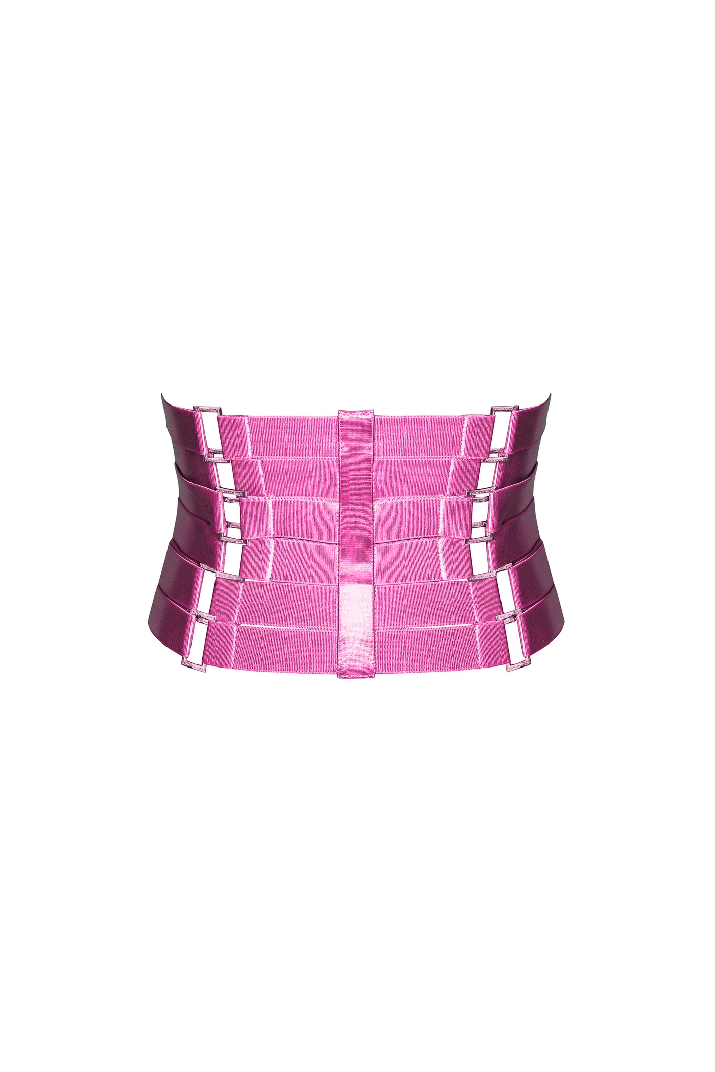 D Ring Corset - Candy Pink