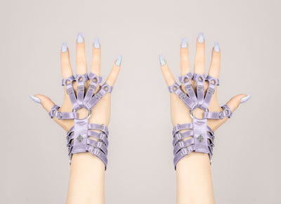 Skeleton Hand Harness - (Lavender)