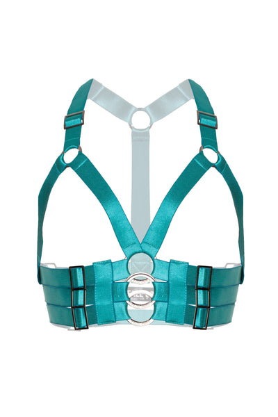 Devil's Clutch Bust Harness (Teal)