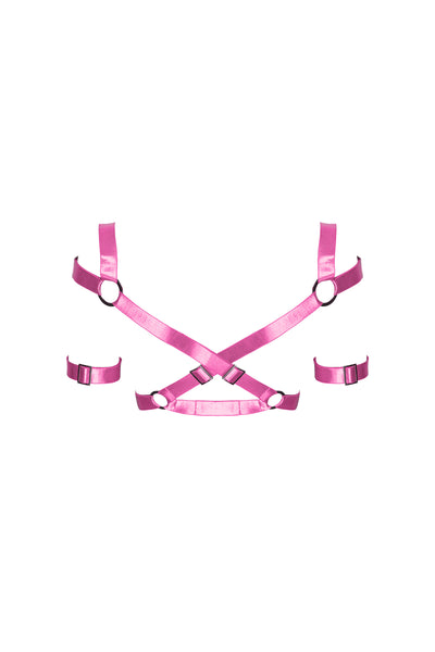 Ken Crop Harness - Candy Pink