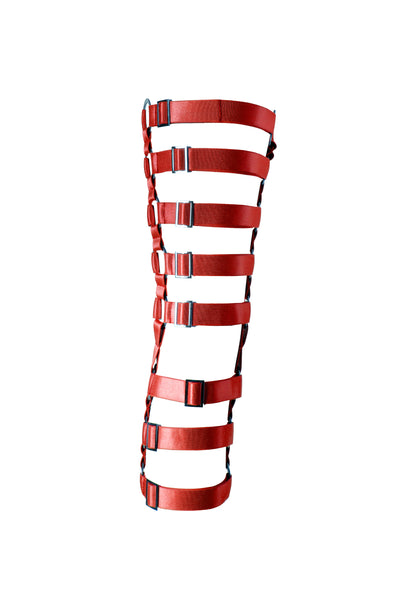 Medusa Full Leg Harness (Red)