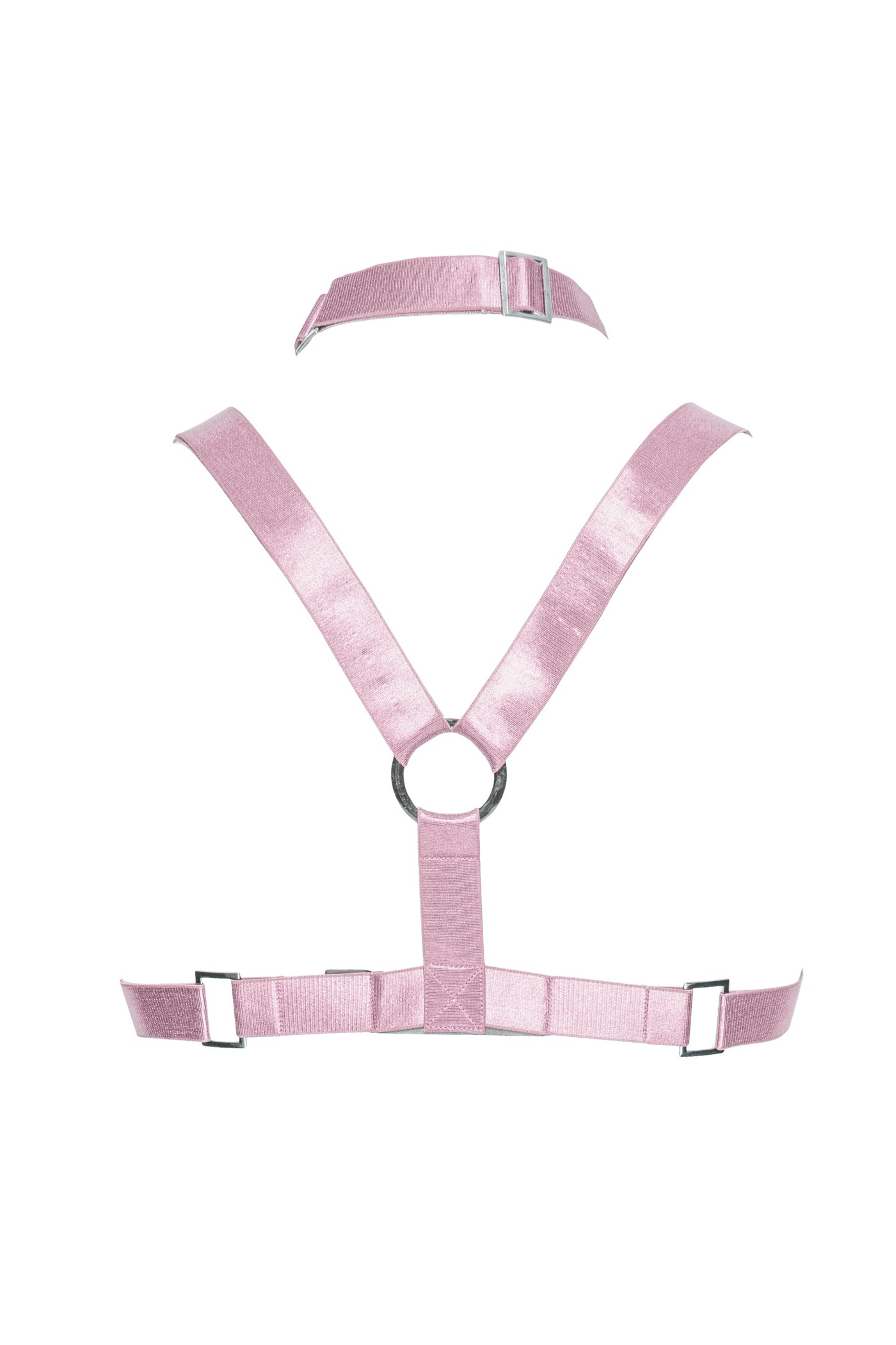 Pentagram Bust Harness (Dusted Pink)