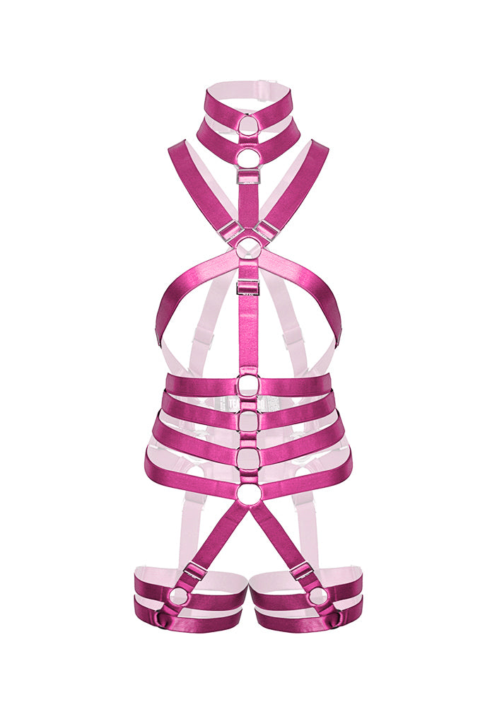 Saichotic Full Body Harness - Candy Pink
