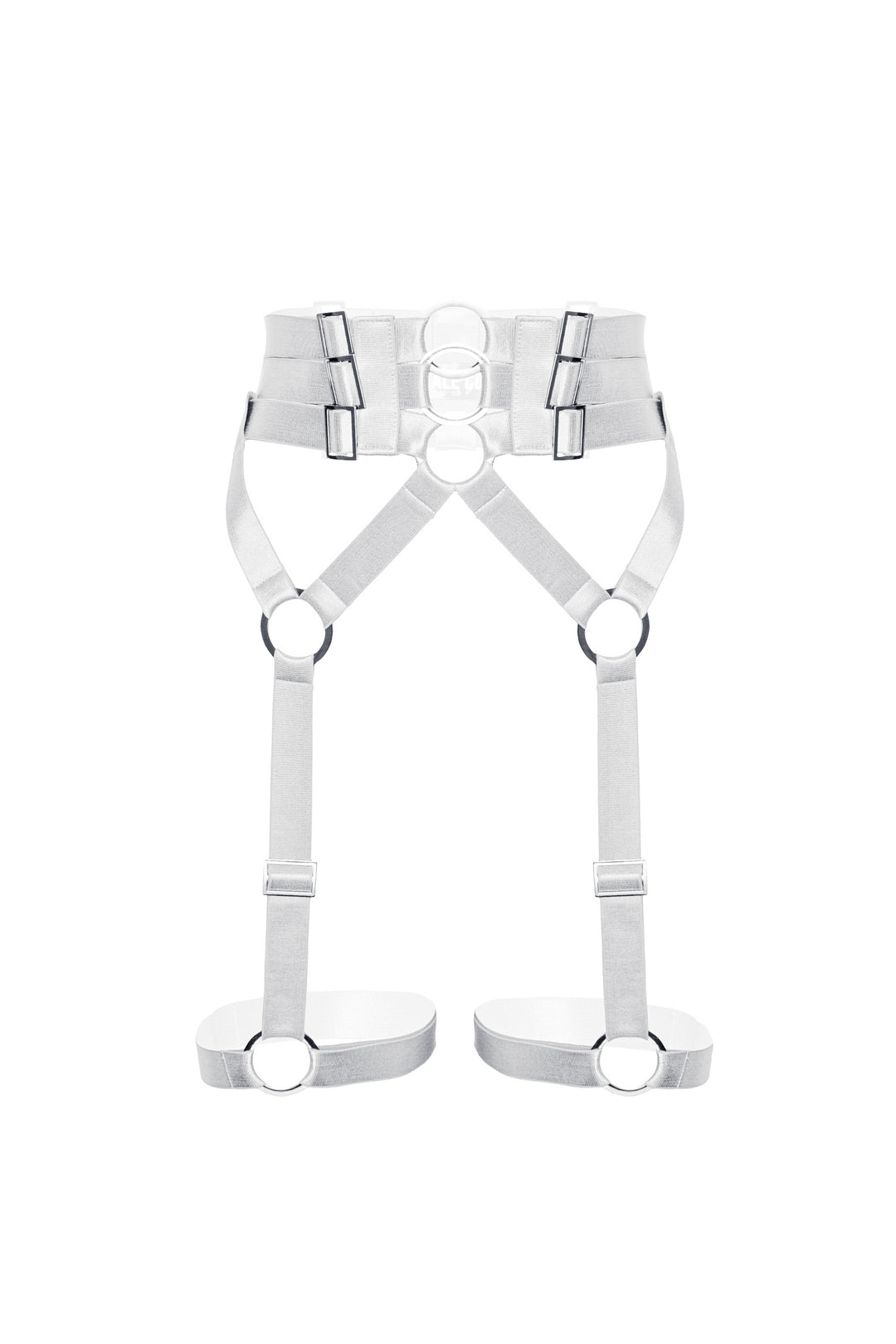 white leather garter belt Serpent Garter Belt (White) – Tealecoco