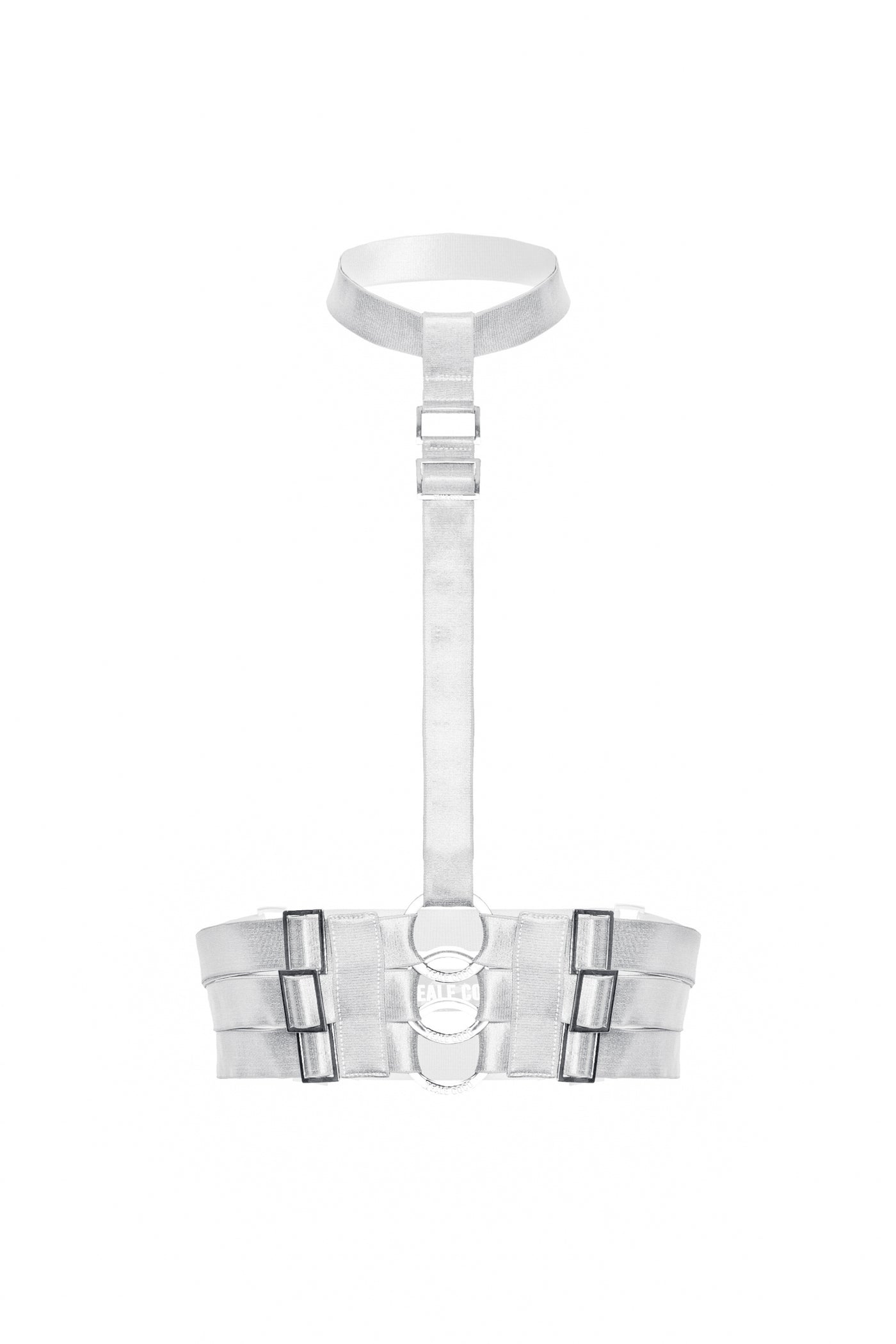 Siren Caged Bust Harness (White)