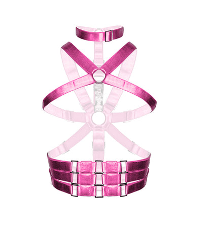 Toshi Crop Harness - Candy Pink