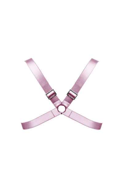 Wishbone Bra Harness - Dusted Pink
