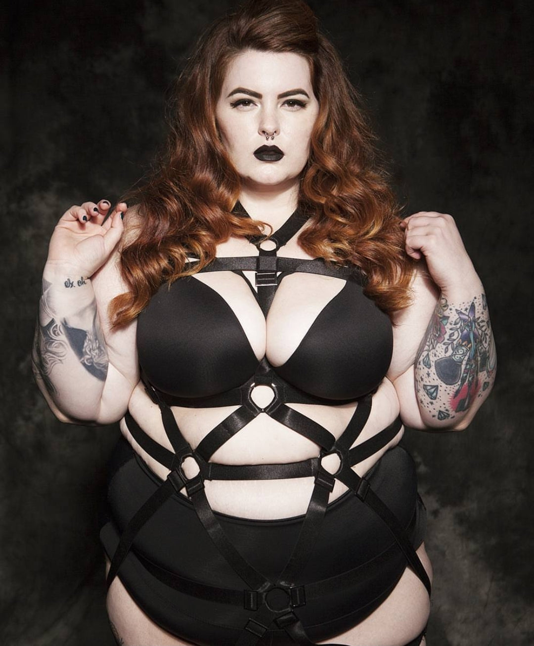 Blackmass full body black harness - by Teale Coco – Tealecoco