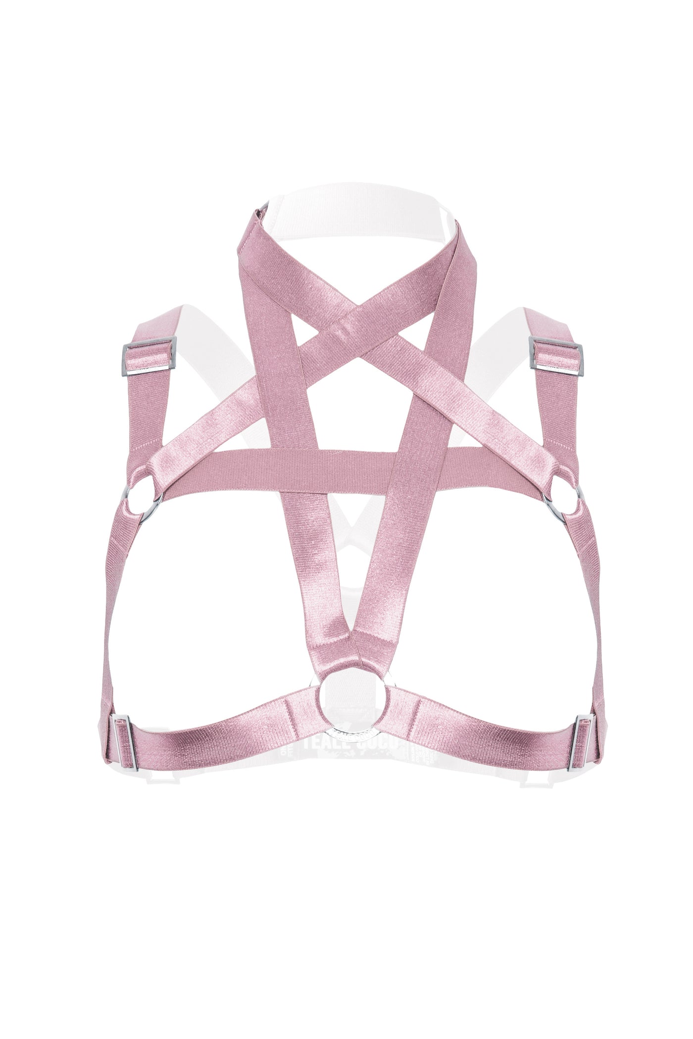 Pentagram Bust Harness (Dusted Pink)